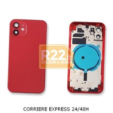 Back Cover iPhone 12  Rosso